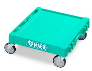 T09060413 Base Magic Mini - Verde - Ruote per Esterni Con Fr