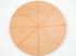 VBS50-8 Pizza tray with 8 slices in Ø 50 certified beech wood