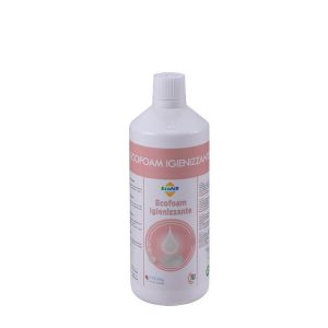 T85000223 Sapone a schiuma igienizzante mani (Limone – 1 L) Ecofoam - Confezione da 9 pezzi