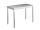 EUG2106-10 table sur pieds ECO cm 100x60x85h - plateau lisse