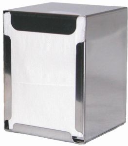 ITP1315 Table and table napkin holder - folded napkins 17x17 cm