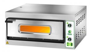 FES4M Electric pizza oven 4.2 kW 1 room 66x66x14h - Single phase