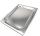 FNC1 / 2P020 Gastronorm baking tray 1/2 h20 in stainless steel AISI 304 flat edge