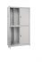 IN-Z.694.06 Dressing cabinet 4 Doors Overlapped plasticized zinc - 80x40x180 H
