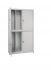 IN-Z.694.06.50 Dressing cabinet 4 Doors Overlapping plasticized zinc 80x50x180 H