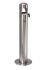 T108009 Brushed stainless steel Floor standing ashtray 4 liters