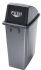 T114210 Waste bin with grey push opening lid