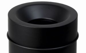 T770065 Tapa negra para cubo de basura ignífugo de 90 litros SOLO TAPA