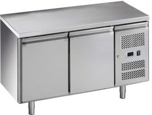 G-GN2100TN-FC Tavolo refrigerato per gastronomia in acciaio inox AISI201